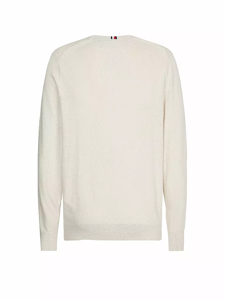 TOMMY HILFIGER | Pullover Cotton Cashmere | weiss