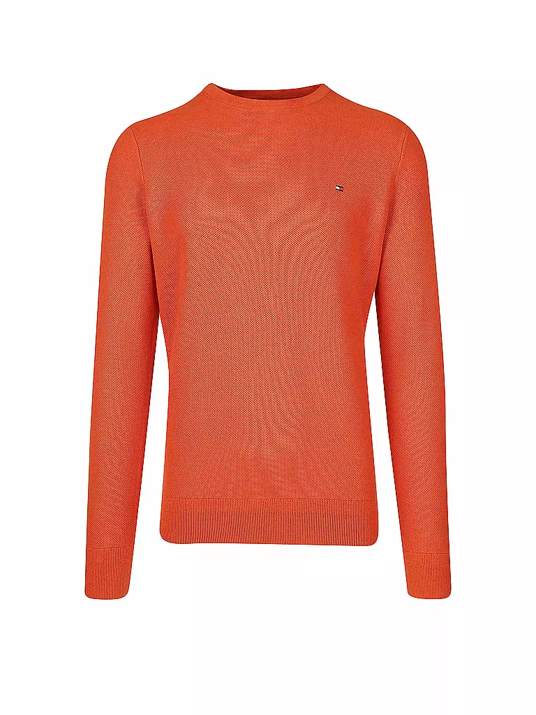 TOMMY HILFIGER | Pullover Regular Fit  | orange