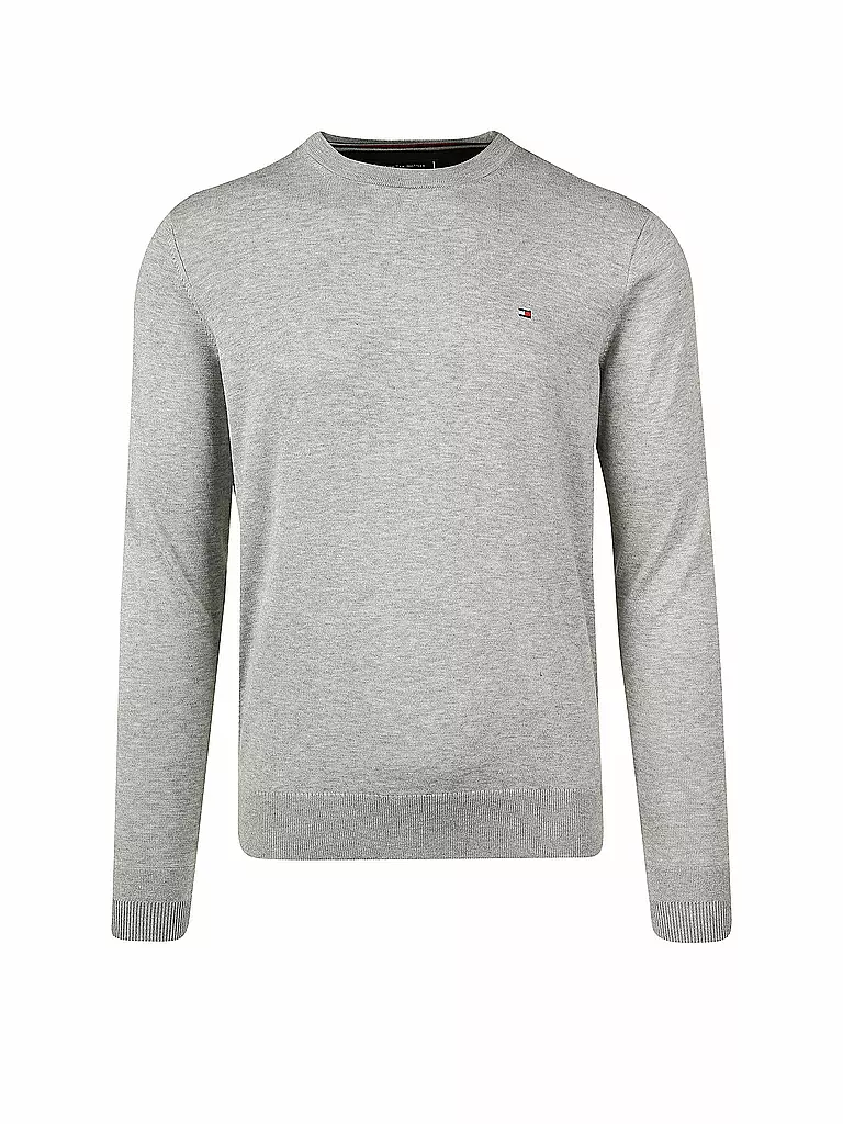 TOMMY HILFIGER | Pullover Regular Fit  | grau