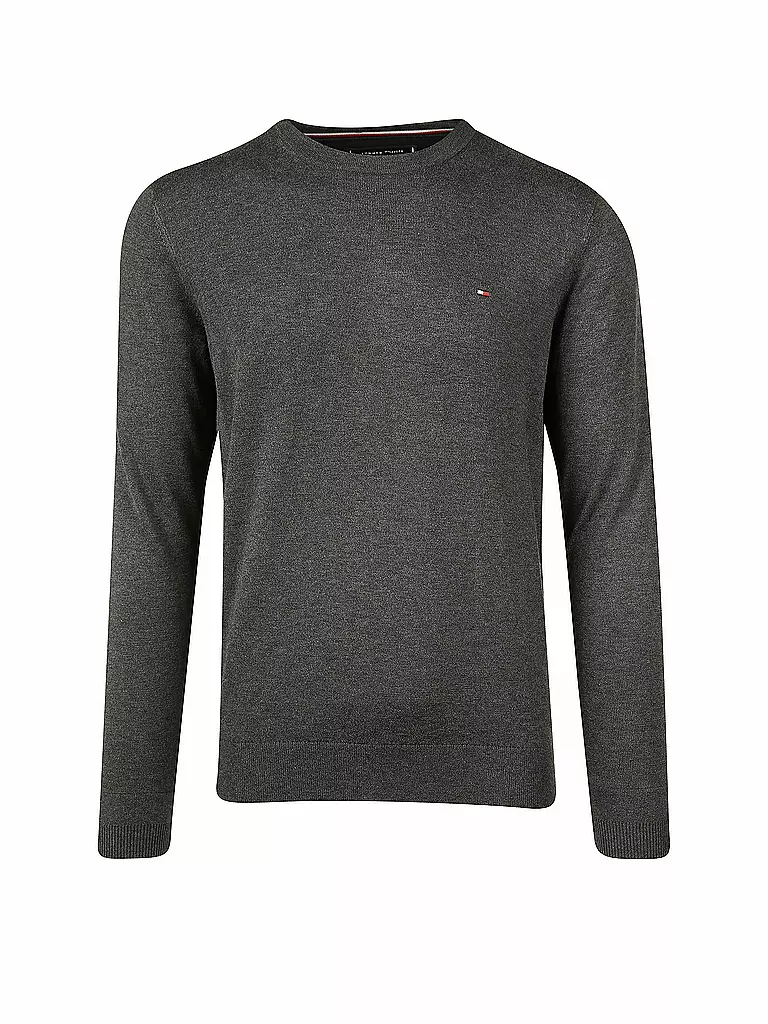 TOMMY HILFIGER | Pullover Regular Fit  | grau