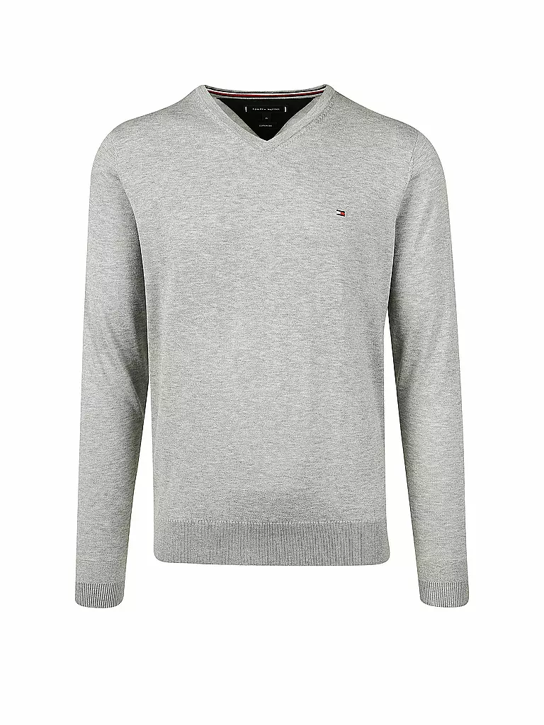 TOMMY HILFIGER | Pullover Regular Fit  | grau