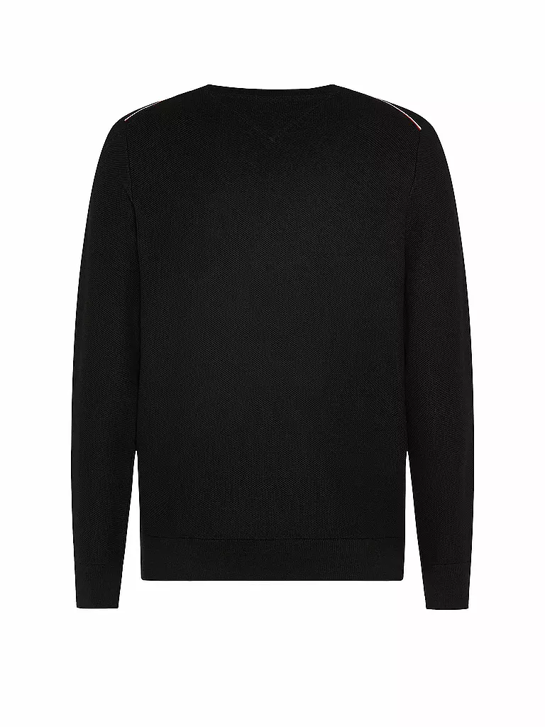 TOMMY HILFIGER | Pullover Regular Fit  | schwarz