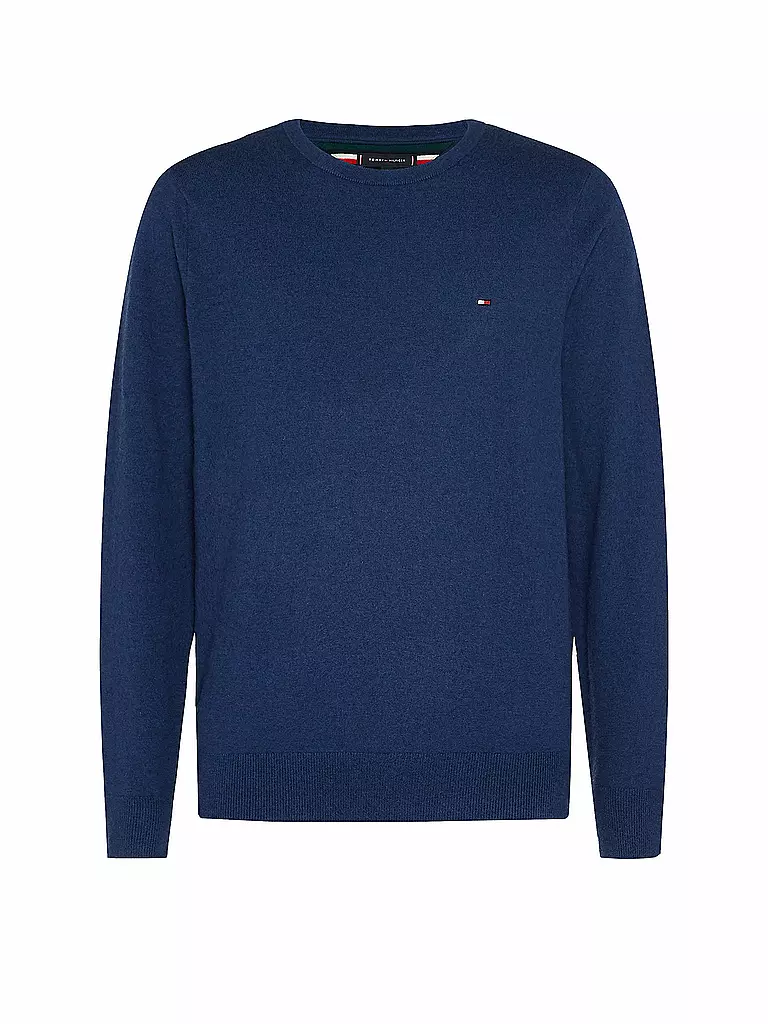 TOMMY HILFIGER | Pullover Regular Fit Merino Soft | blau