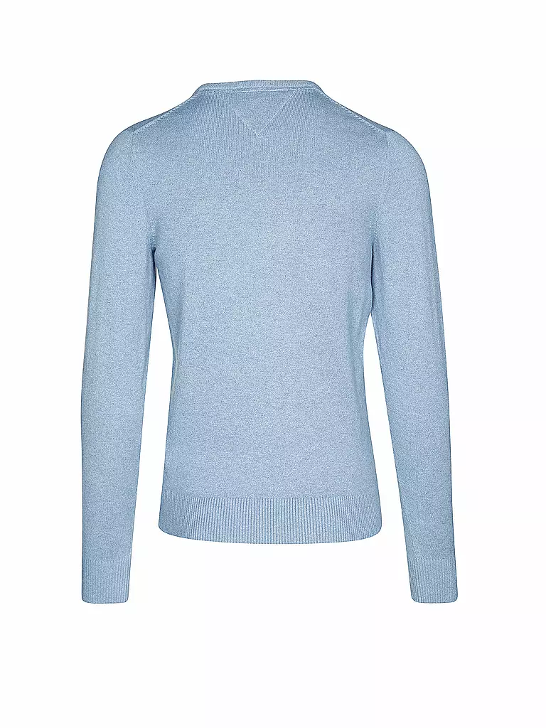 TOMMY HILFIGER | Pullover Regular-Fit "Cotton/Cashmere" | blau