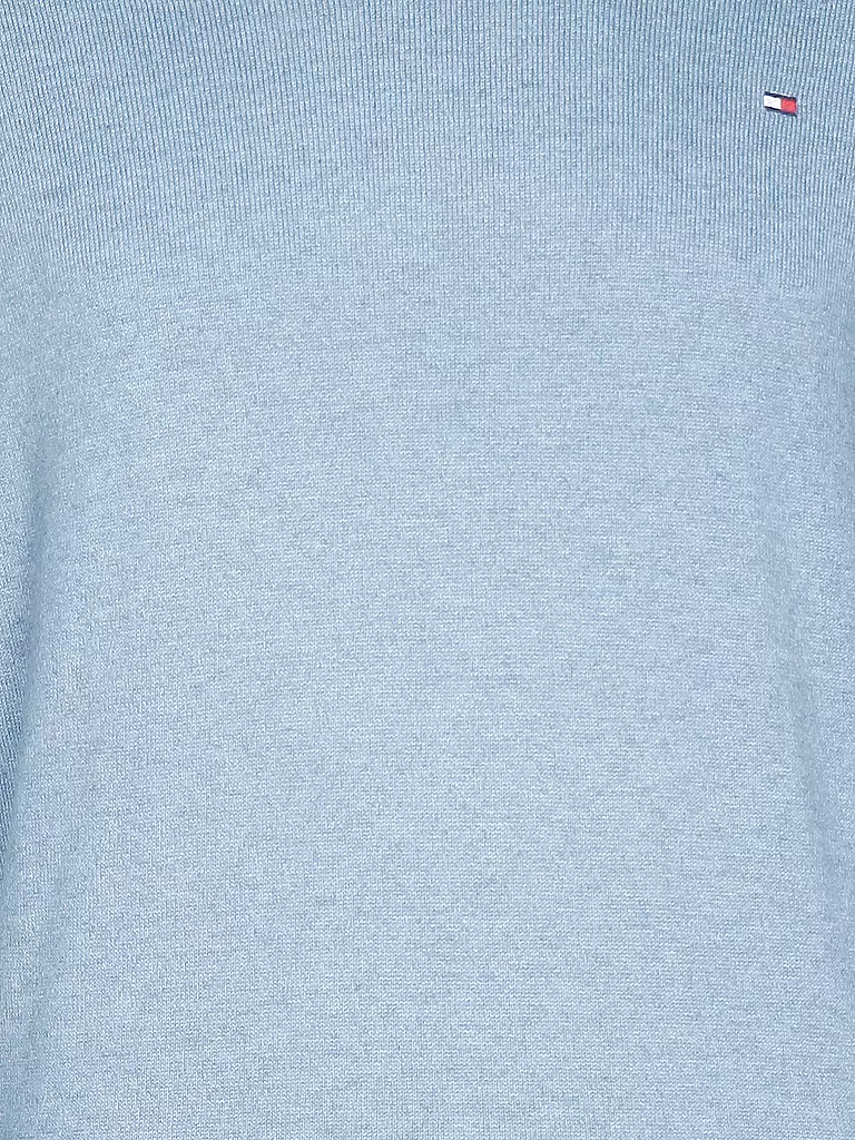 TOMMY HILFIGER | Pullover Regular-Fit "Cotton/Cashmere" | blau
