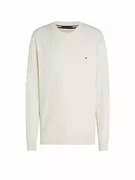 TOMMY HILFIGER | Pullover  | weiss
