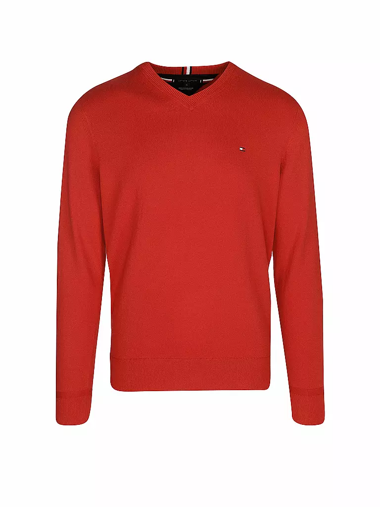 TOMMY HILFIGER | Pullover | rot