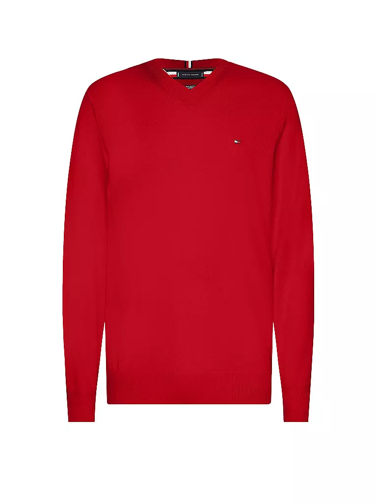 TOMMY HILFIGER | Pullover | rot