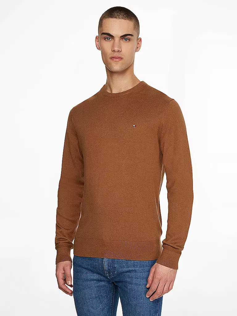 TOMMY HILFIGER | Pullover | braun