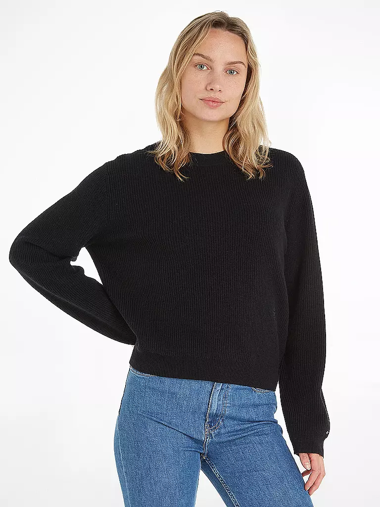 TOMMY HILFIGER | Pullover | schwarz