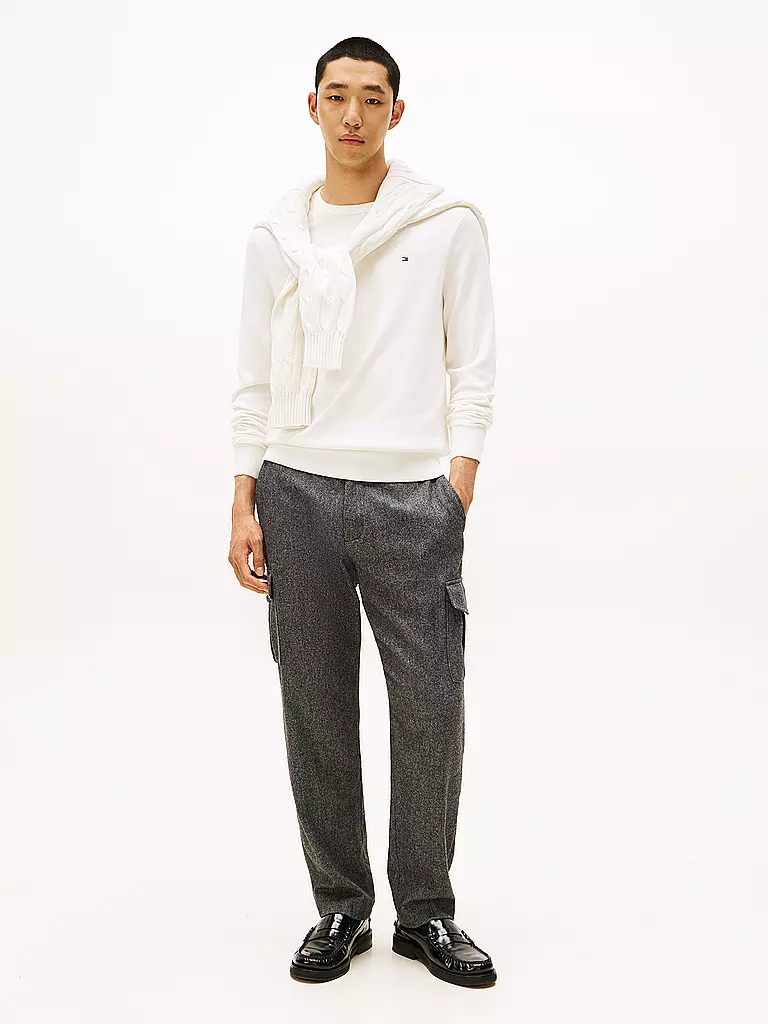TOMMY HILFIGER | Pullover | dunkelrot