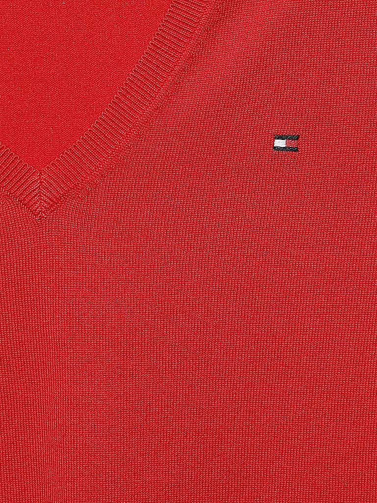 TOMMY HILFIGER | Pullover | rot