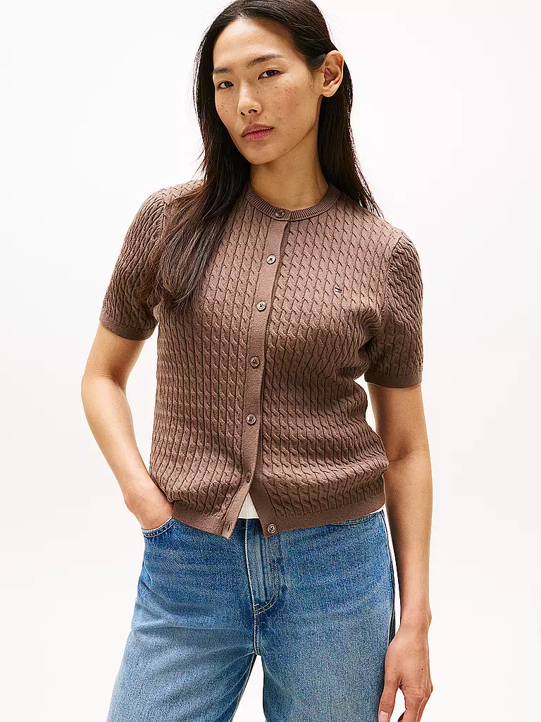 TOMMY HILFIGER | Pullover | braun