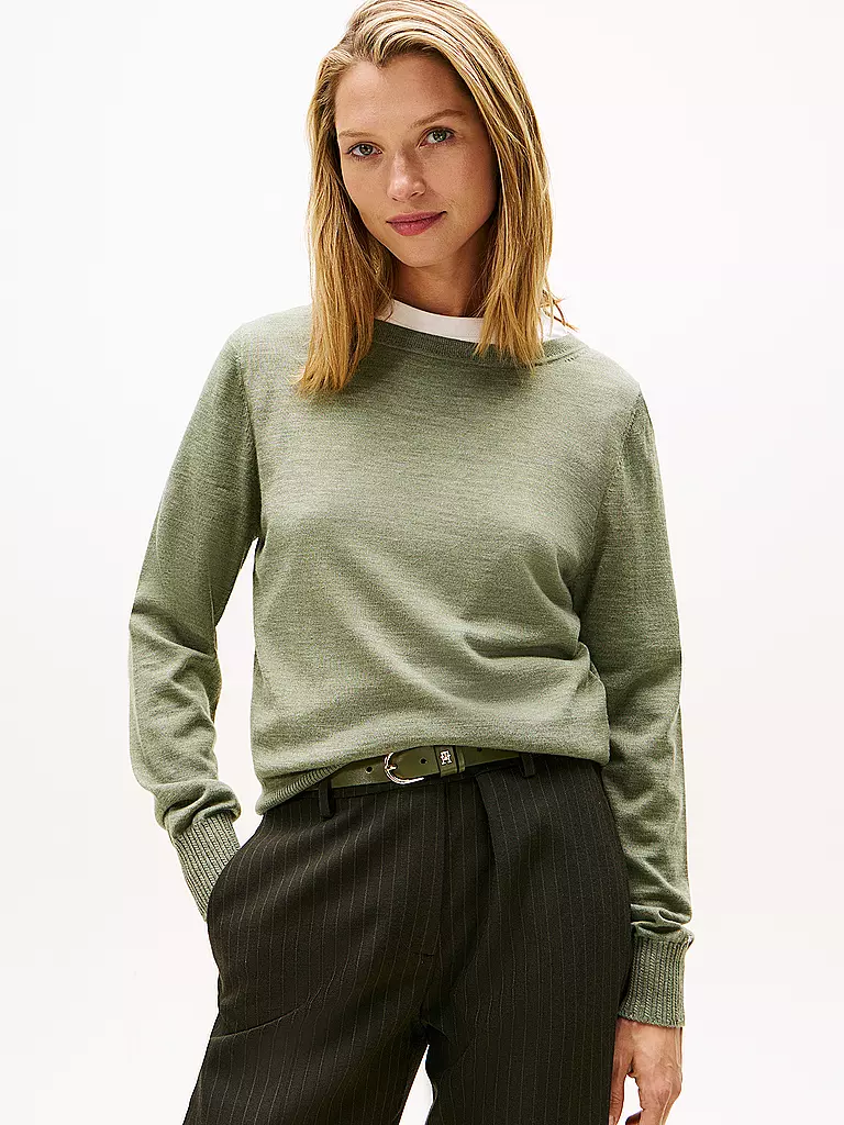 TOMMY HILFIGER | Pullover | olive