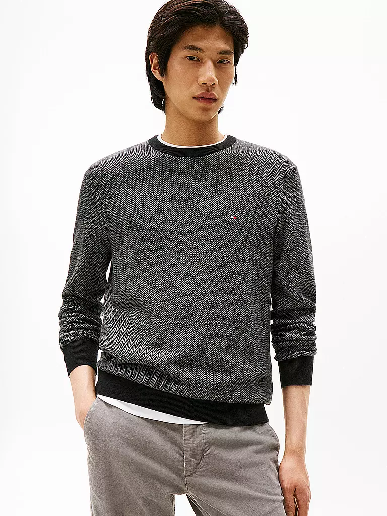 TOMMY HILFIGER | Pullover | hellgrau