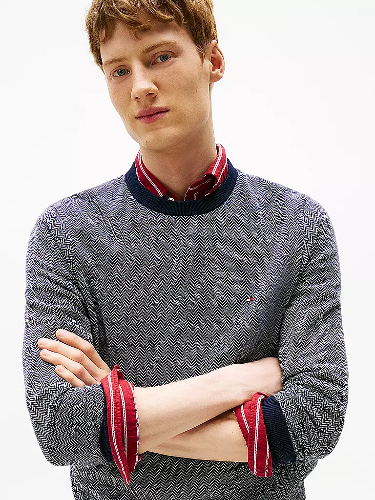 TOMMY HILFIGER | Pullover | hellgrau