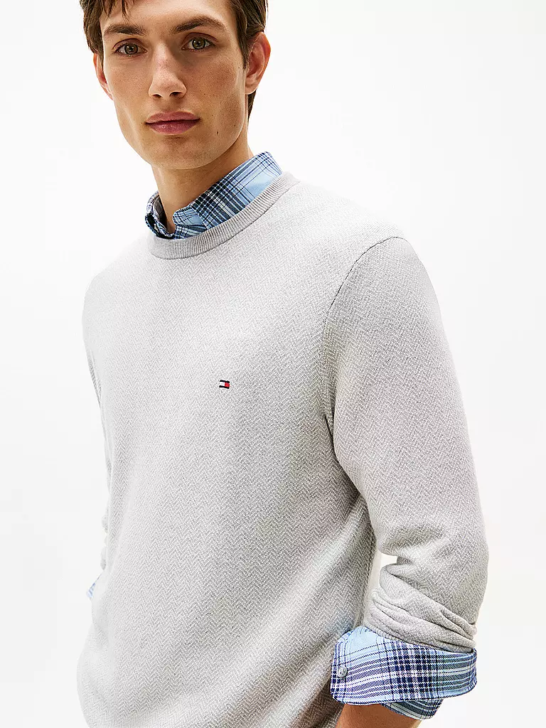 TOMMY HILFIGER | Pullover | grau
