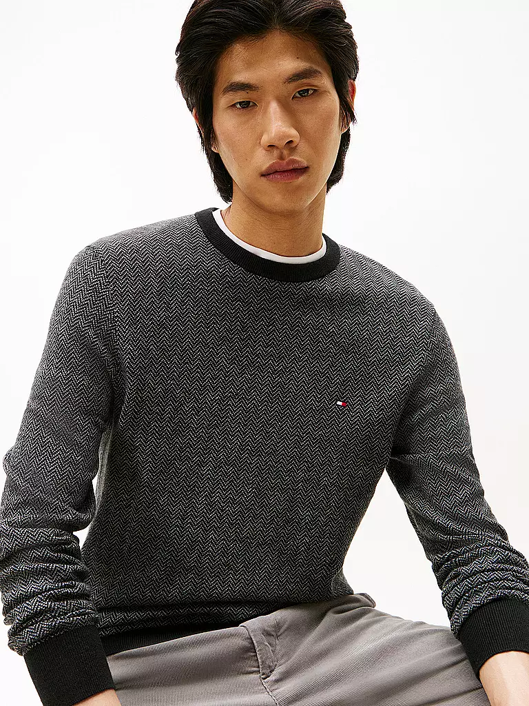 TOMMY HILFIGER | Pullover | hellgrau