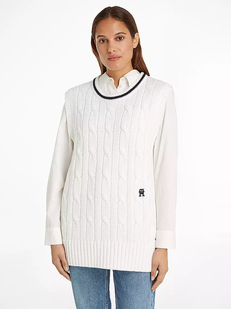 TOMMY HILFIGER | Pullunder | creme