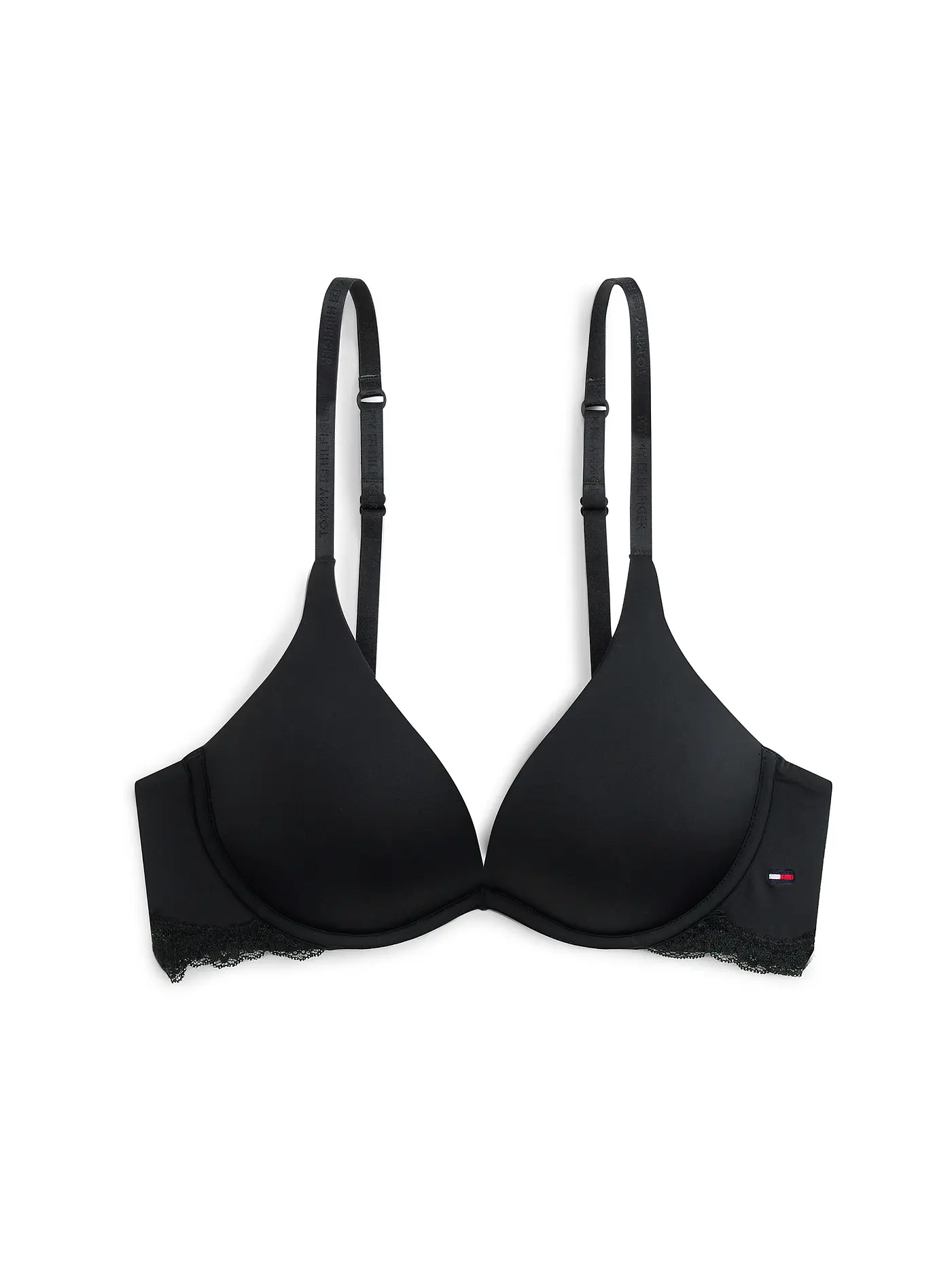 TOMMY HILFIGER | Push Up BH black | schwarz