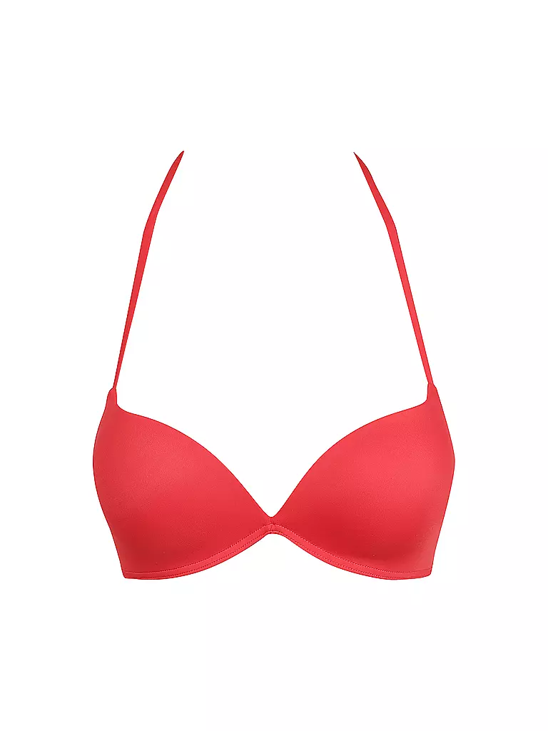 TOMMY HILFIGER | Push Up Bikini Oberteil | rot