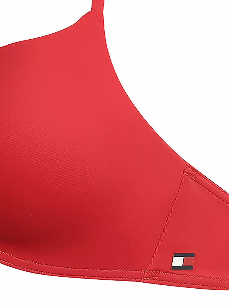 TOMMY HILFIGER | Push Up Bikini Oberteil | rot