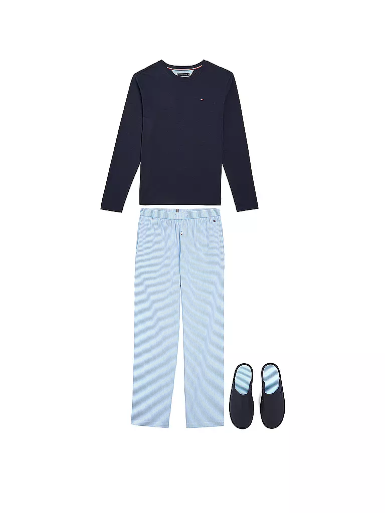 TOMMY HILFIGER | Pyjamaset | blau