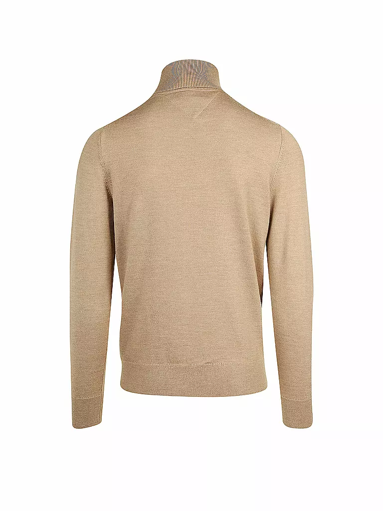 TOMMY HILFIGER | Rollkragen-Pullover "Luxury Wool" | beige