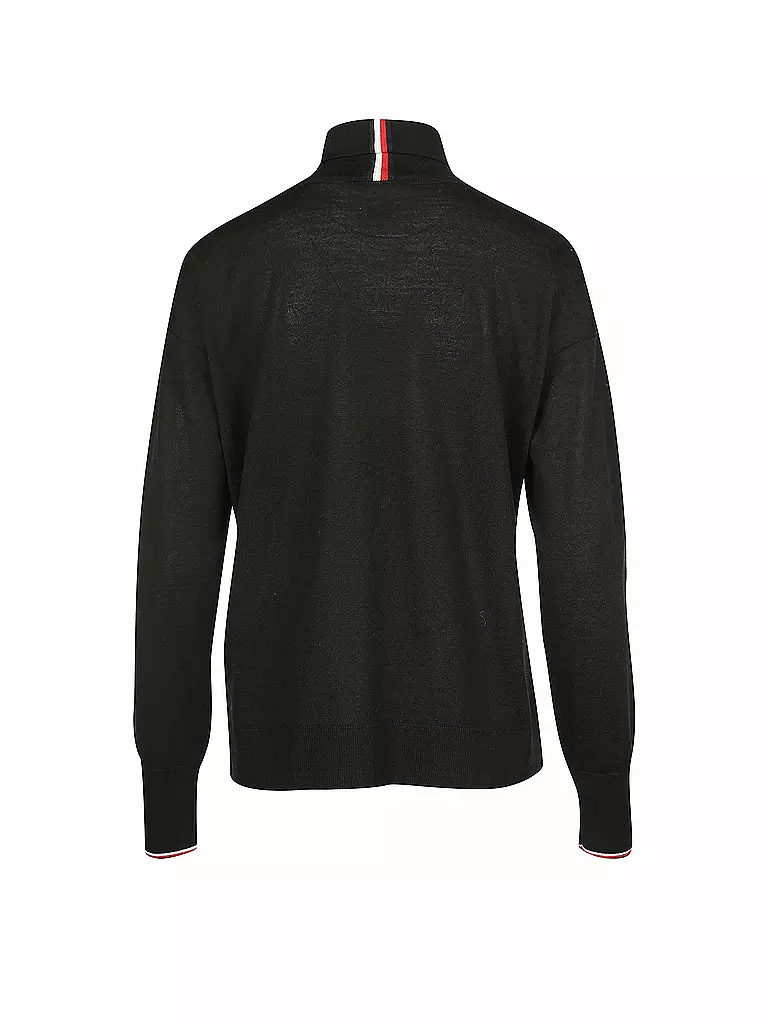 TOMMY HILFIGER | Rollkragen-Pullover | schwarz