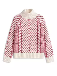 TOMMY HILFIGER | Rollkragenpullover  | rot