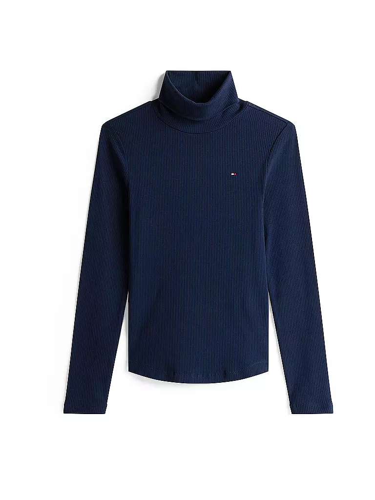 TOMMY HILFIGER | Rollkragenpullover  | dunkelblau
