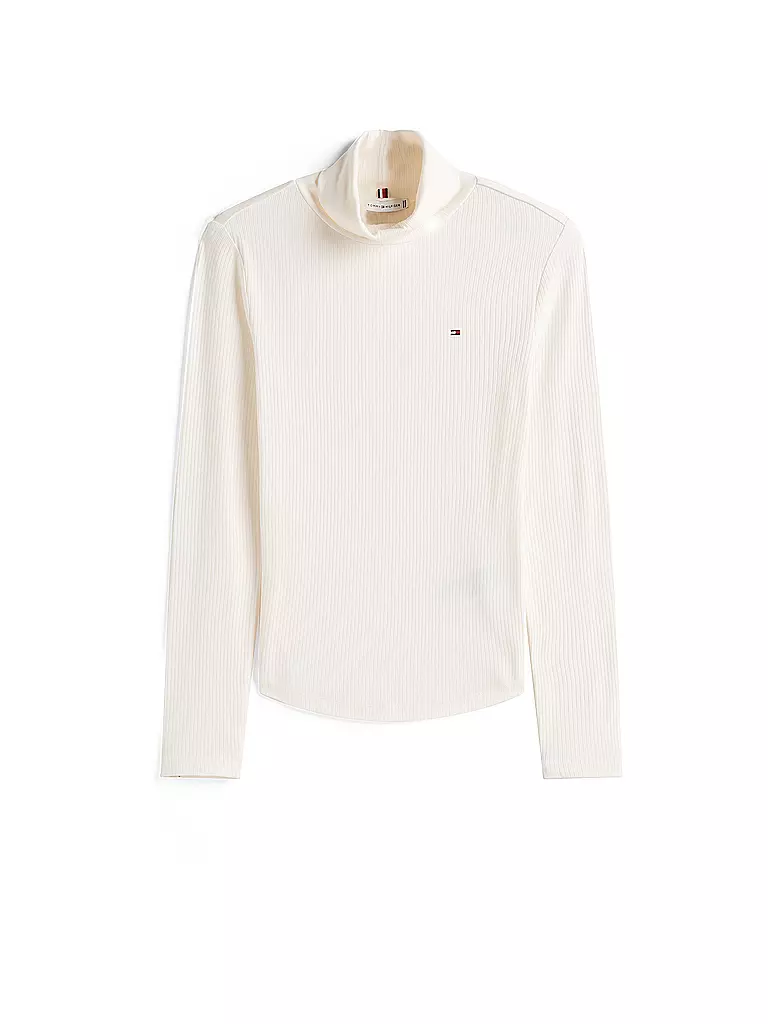 TOMMY HILFIGER | Rollkragenpullover  | weiss