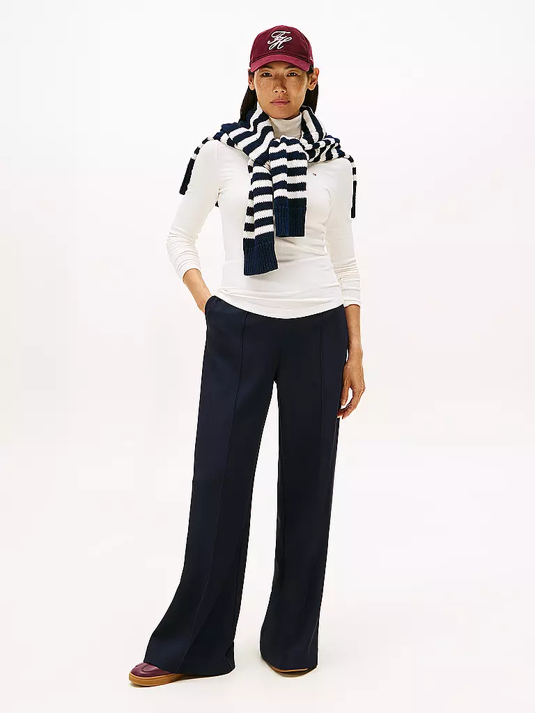 TOMMY HILFIGER | Rollkragenpullover  | weiss