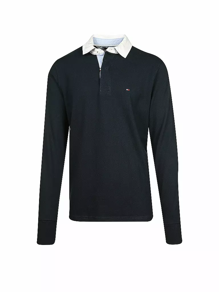 TOMMY HILFIGER | Rugby-Sweater | blau