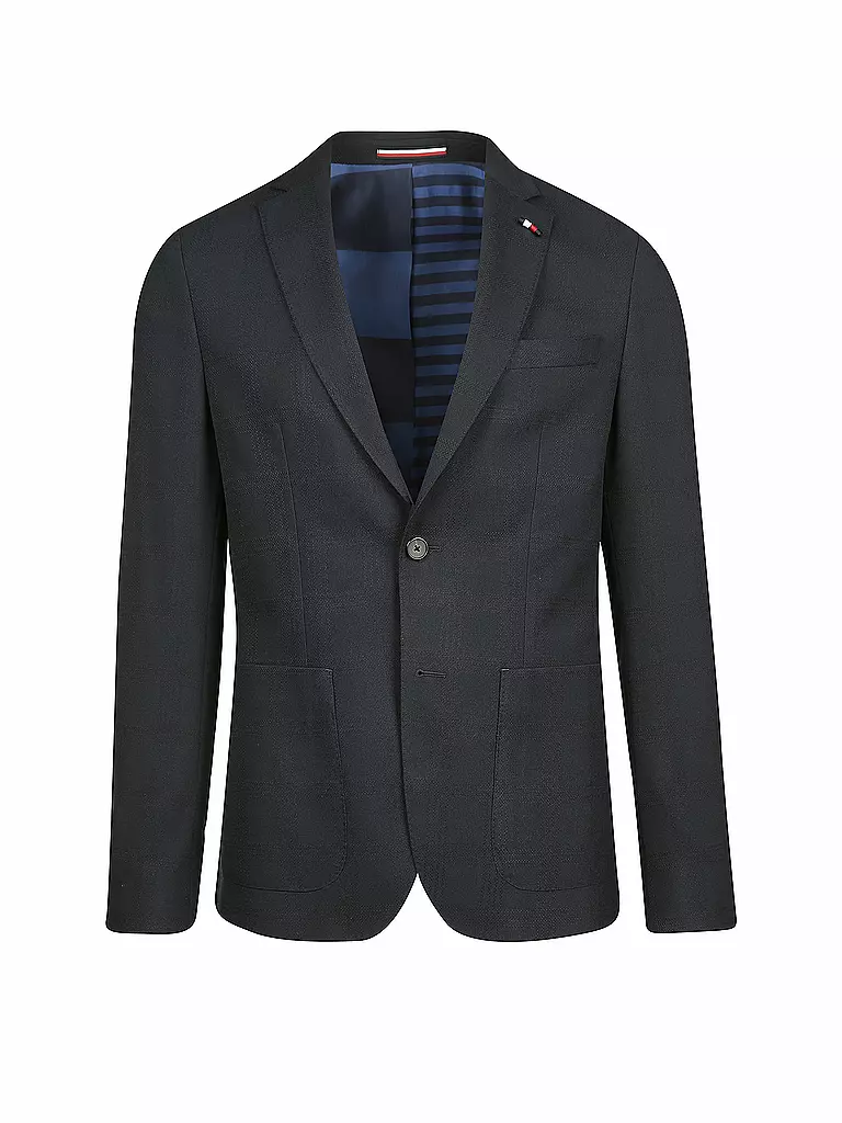 TOMMY HILFIGER | Sakko Tailored-Fit "Glen" | blau