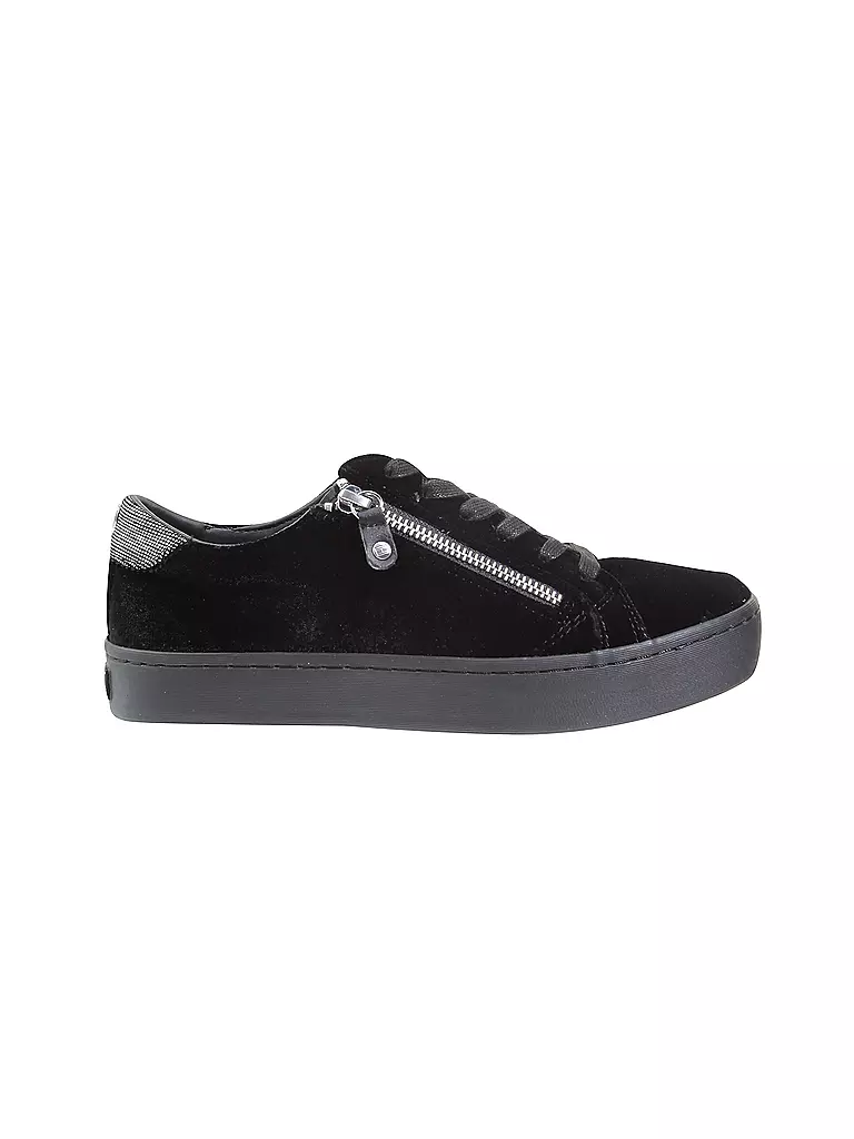 TOMMY HILFIGER | Samt-Sneaker "Jupiter" | schwarz