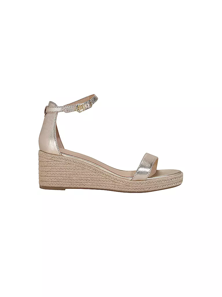 TOMMY HILFIGER | Sandalen  | gold