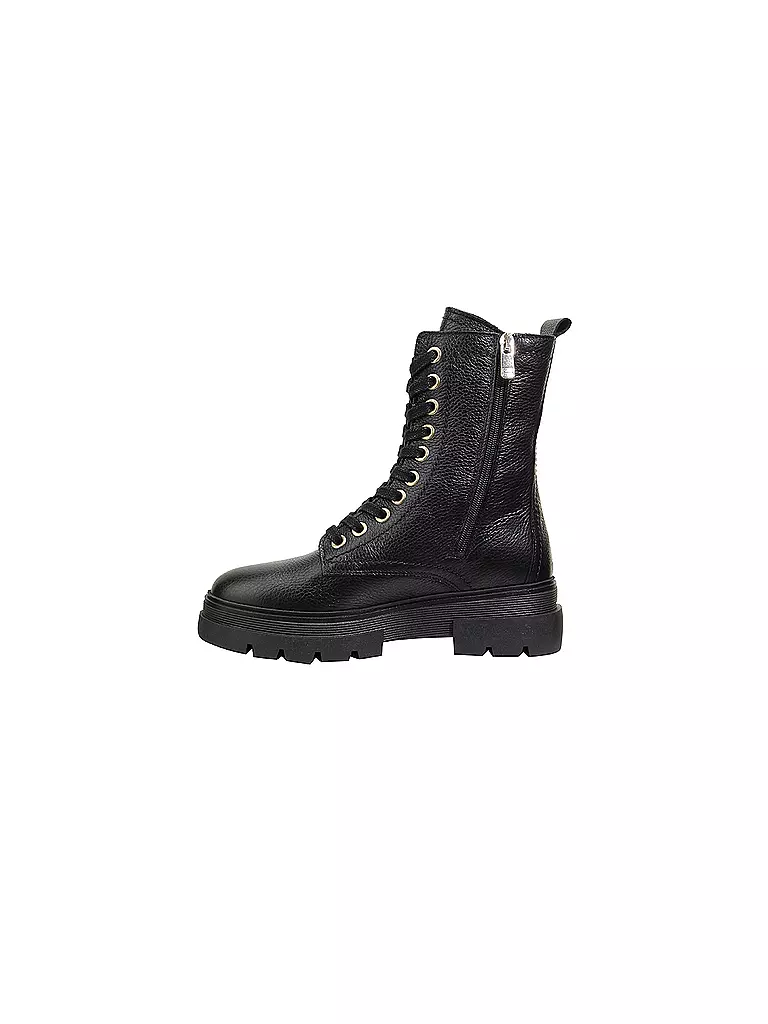 TOMMY HILFIGER | Schnürboots Rugged Classic | schwarz