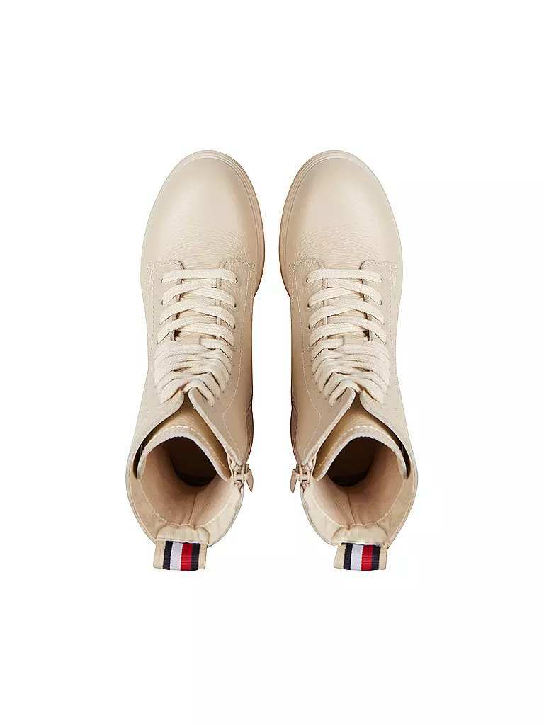 TOMMY HILFIGER | Schnürboots | beige