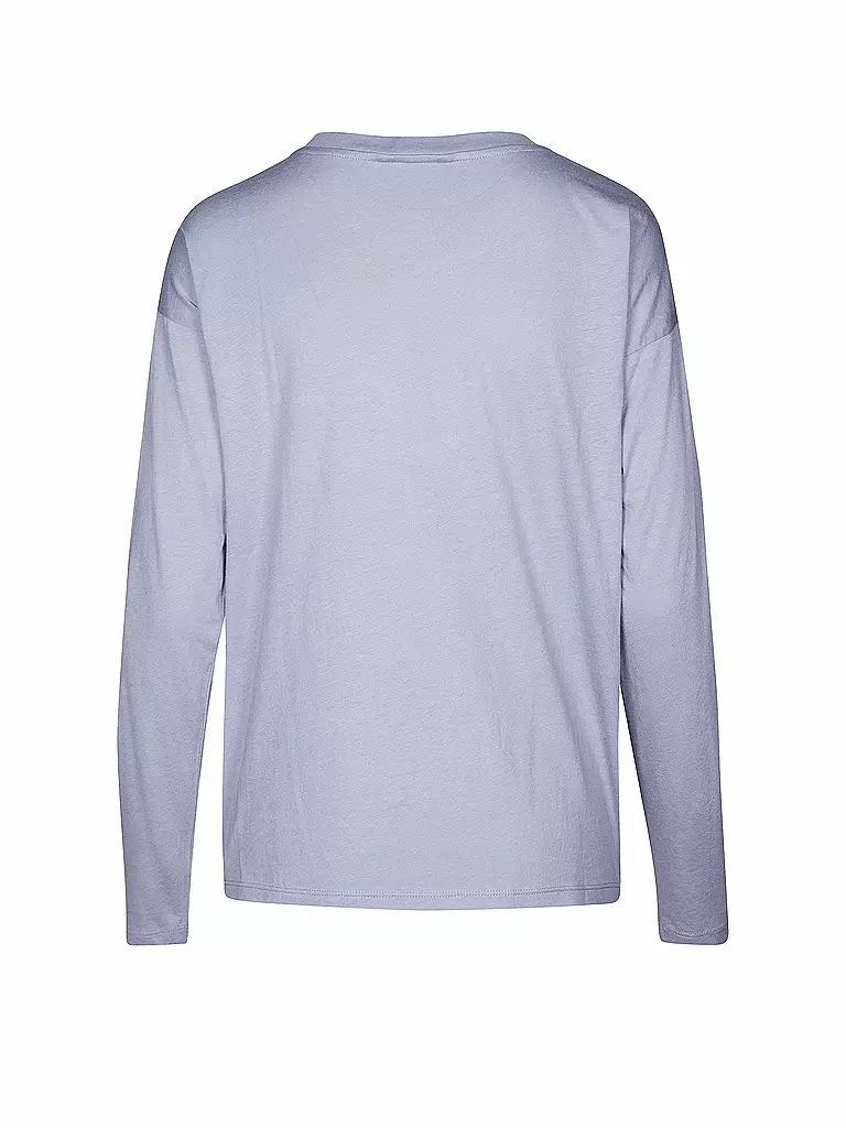 TOMMY HILFIGER | Seiden-T-Shirt "Jelda" | grau
