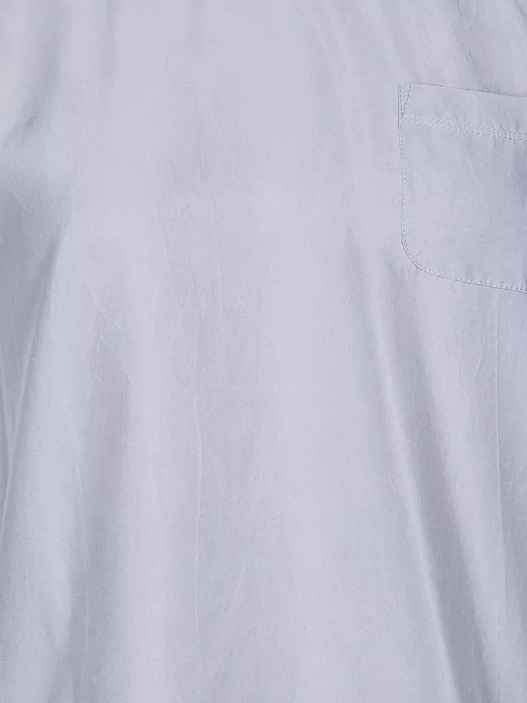 TOMMY HILFIGER | Seiden-T-Shirt "Jelda" | grau