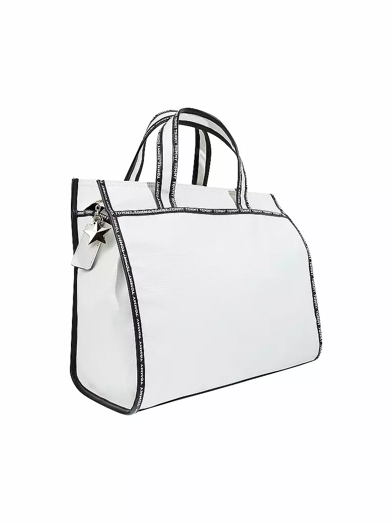 TOMMY HILFIGER | Shopper "Tape" | weiß
