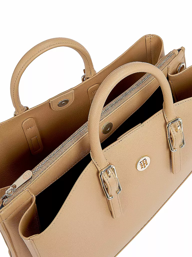 TOMMY HILFIGER | Shopper Honey Med | Camel