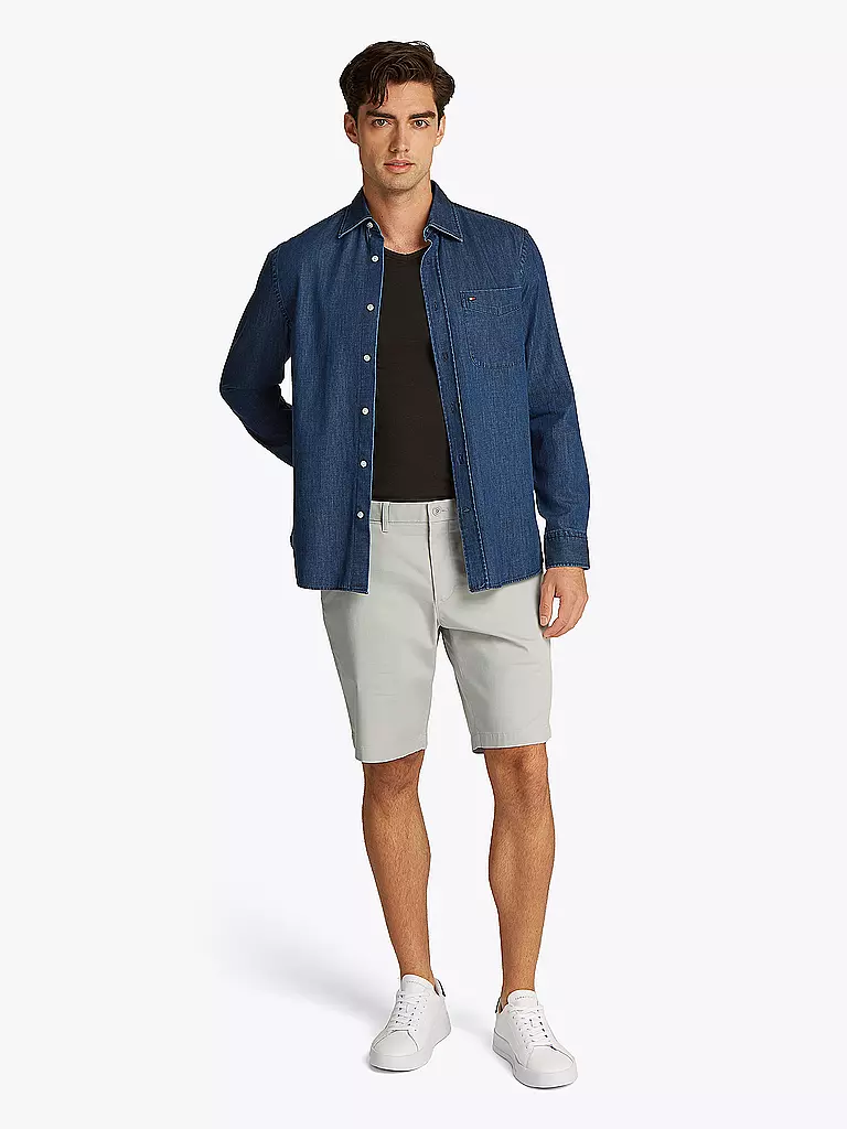 TOMMY HILFIGER | Shorts Relaxed Tapered HARLEM 1985 | grau