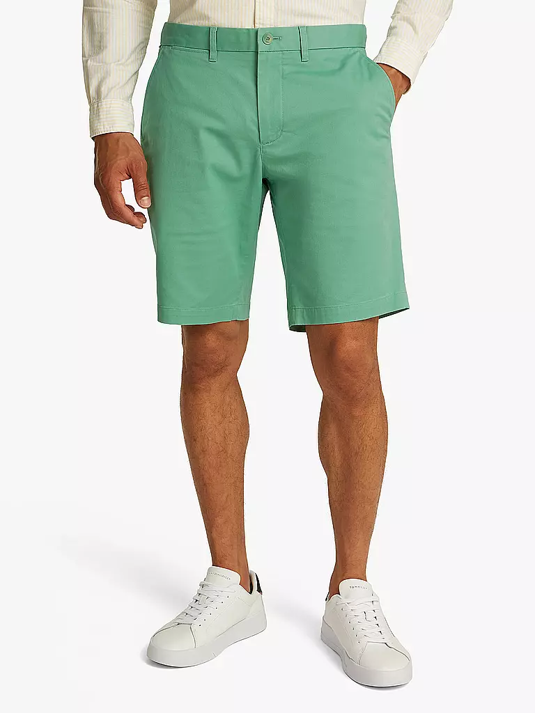 TOMMY HILFIGER | Shorts Relaxed Tapered HARLEM 1985 | grün