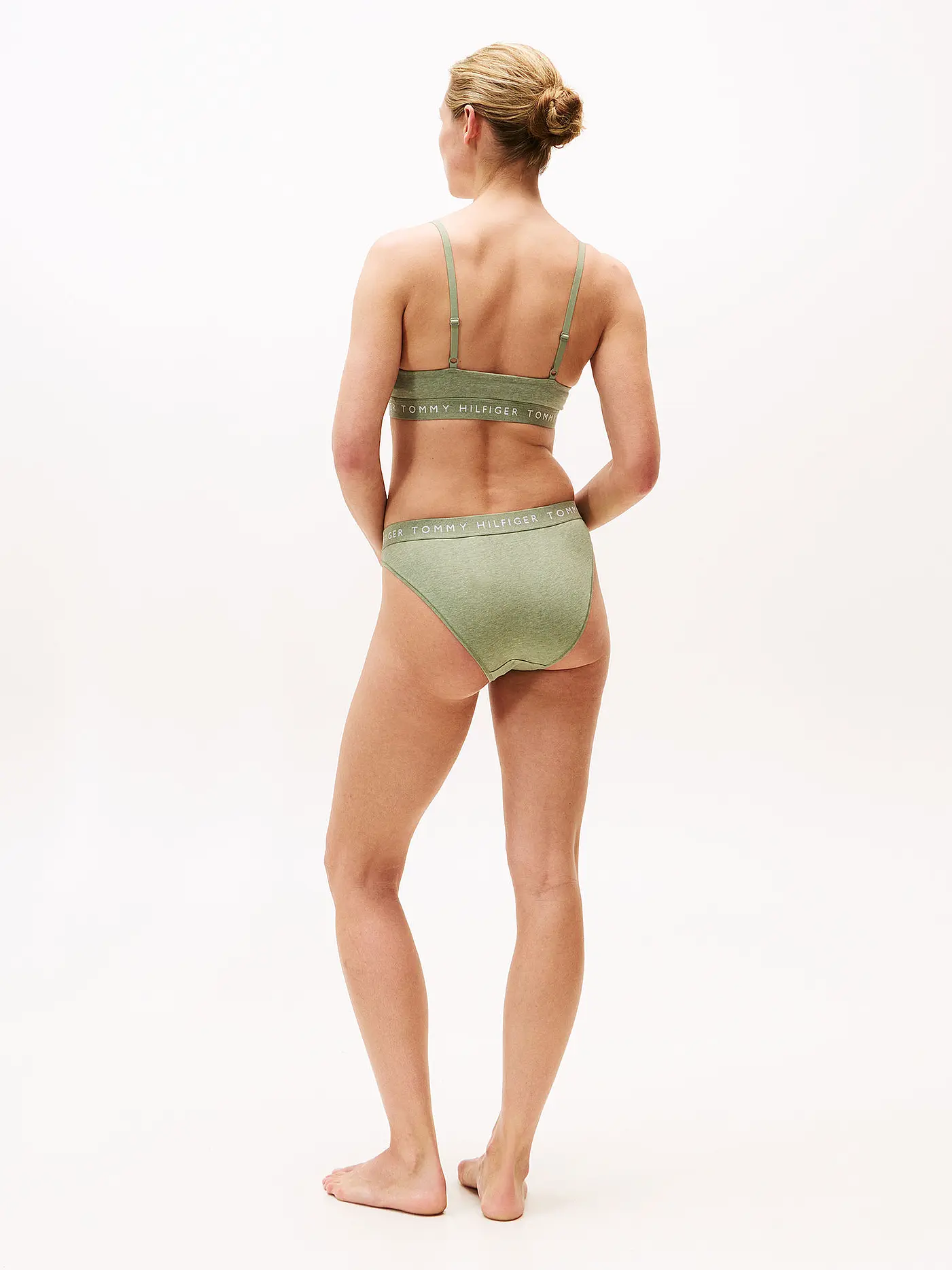 TOMMY HILFIGER | Slip green | hellgrün
