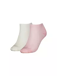 TOMMY HILFIGER | Sneaker Socken 2-er Pkg white | rosa