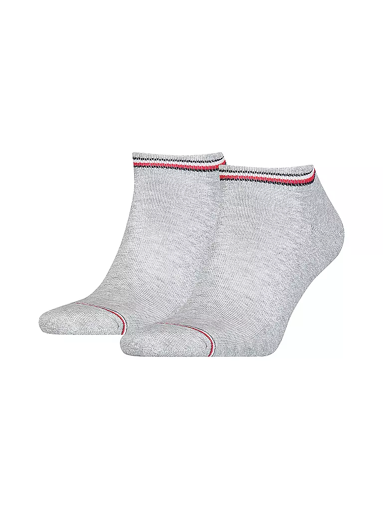 TOMMY HILFIGER | Sneaker Socken 2-er Pkg. grau | grau