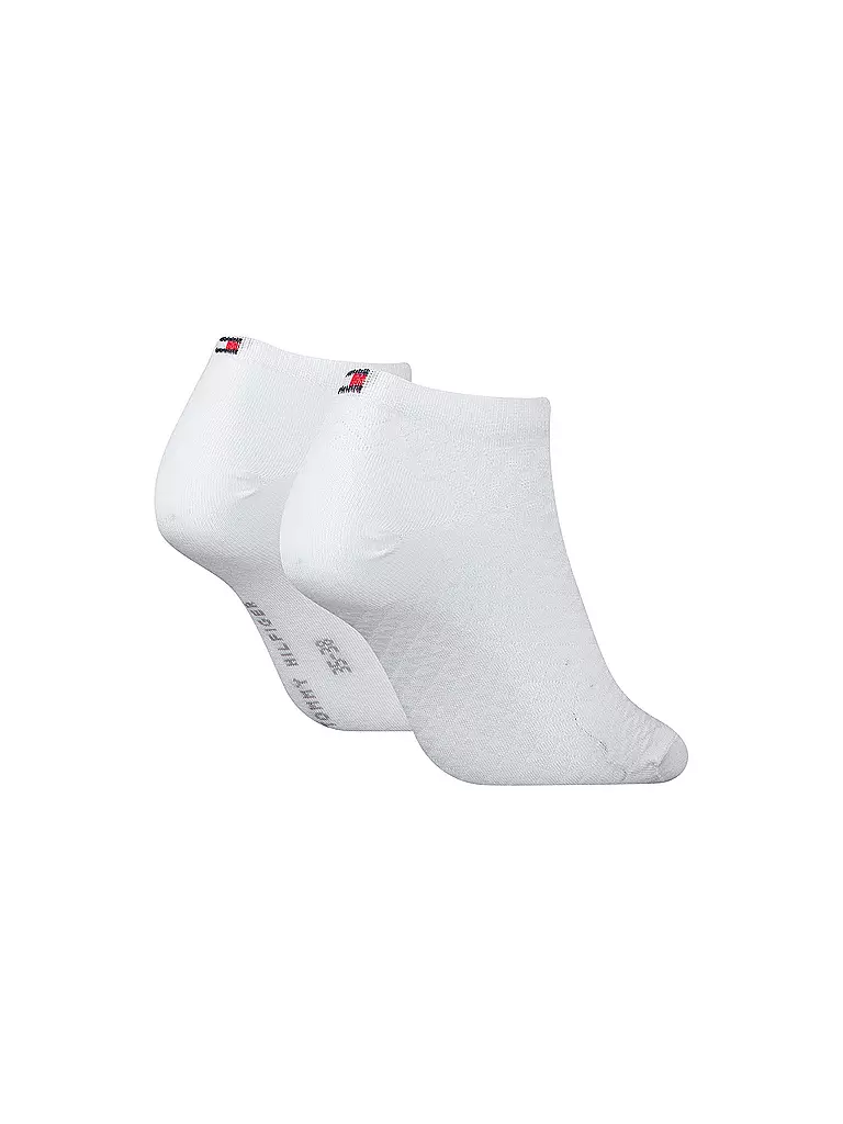 TOMMY HILFIGER | Sneaker Socken 2er Pkg white | weiss