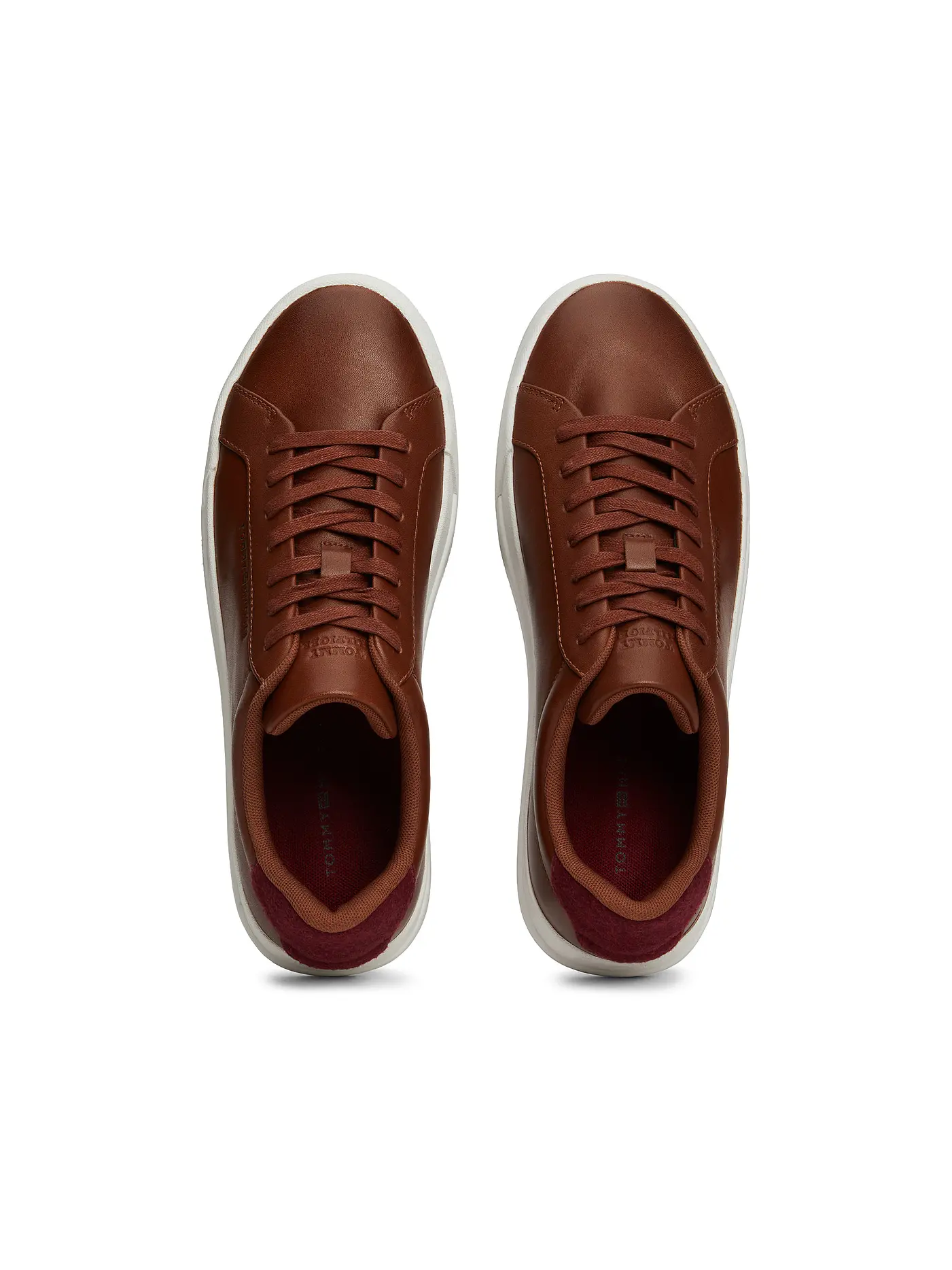 TOMMY HILFIGER | Sneaker TH COURT  | braun